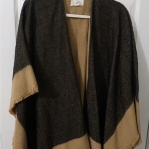 Caslon Cashmere Cape—Classic Elegance 🤍🖤